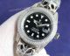 Copy Rolex Submariner Diamond Bezel White Dial Chrome Heart Strap 8215 Watches (6)_th.jpg